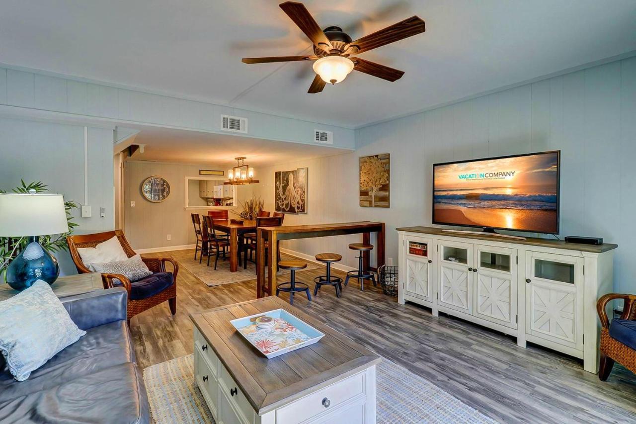 Ocean Villas Deluxe - Oceanfront Villa - Steps To Beach - Great Location - Heated Pool April Hilton Head Island Exterior foto